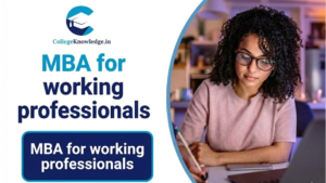 MBA for working professionals