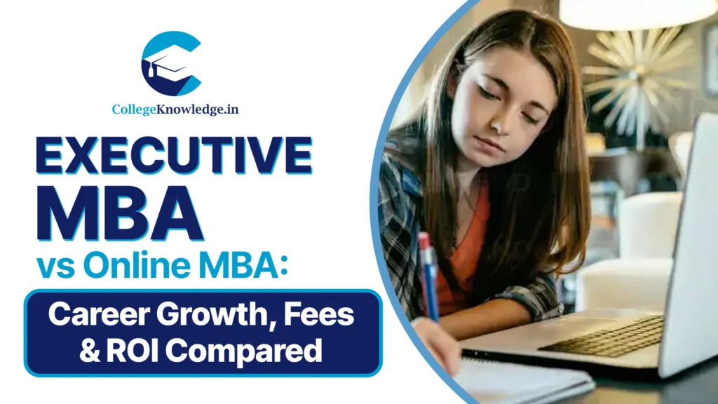 Executive MBA vs Online MBA