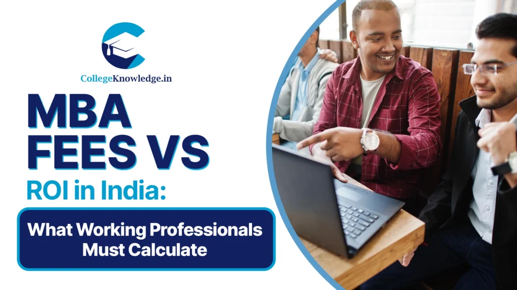 MBA Fees vs ROI in India