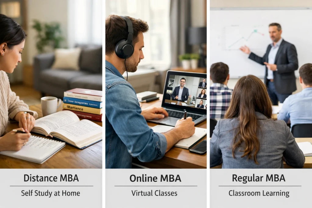 What a distance MBA actually is