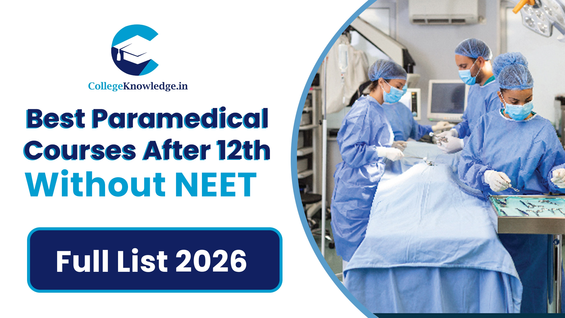 Best Paramedical Courses After 12th Without NEET (Full List 2026)