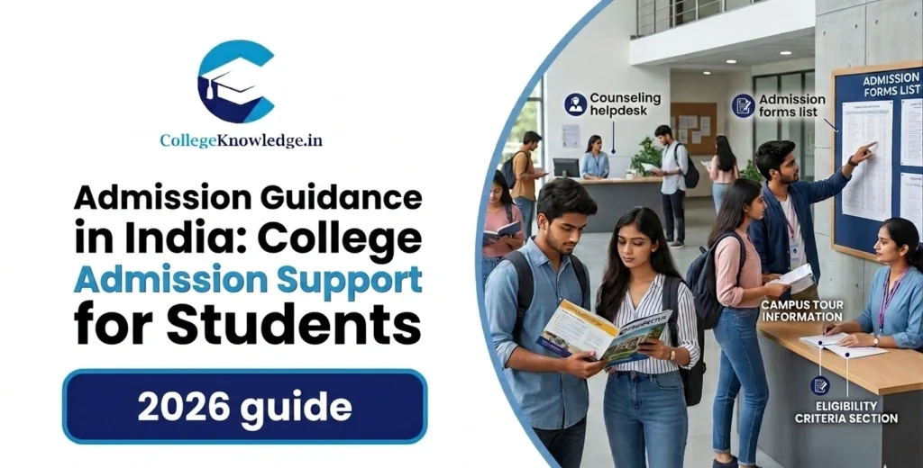 Admission Guidance in India: College Admission Support for Students