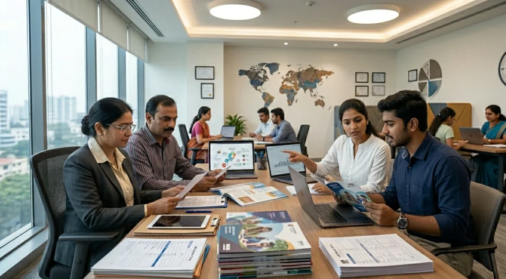 Expert admission guidance India helping students with college admissions, career counseling, and university selection.