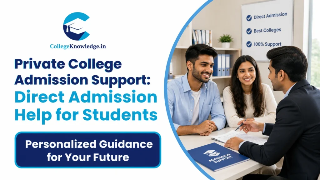 Private College Admission Support Direct Admission Help for Students