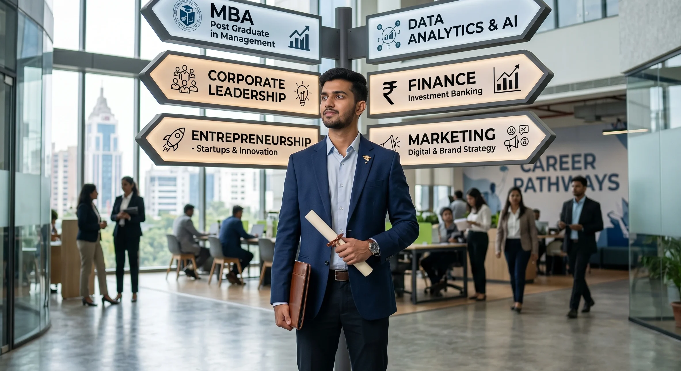 MBA aspirant evaluating career growth and MBA opportunities
